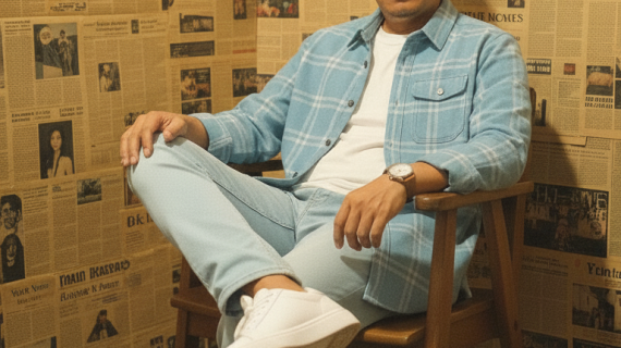 B002 Sky Blue Weekend Fit — Clean, Simple, dan Ready to Go