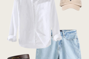 B001 5-Essential Men’s Capsule Outfit untuk Tampil Santai & Stylish